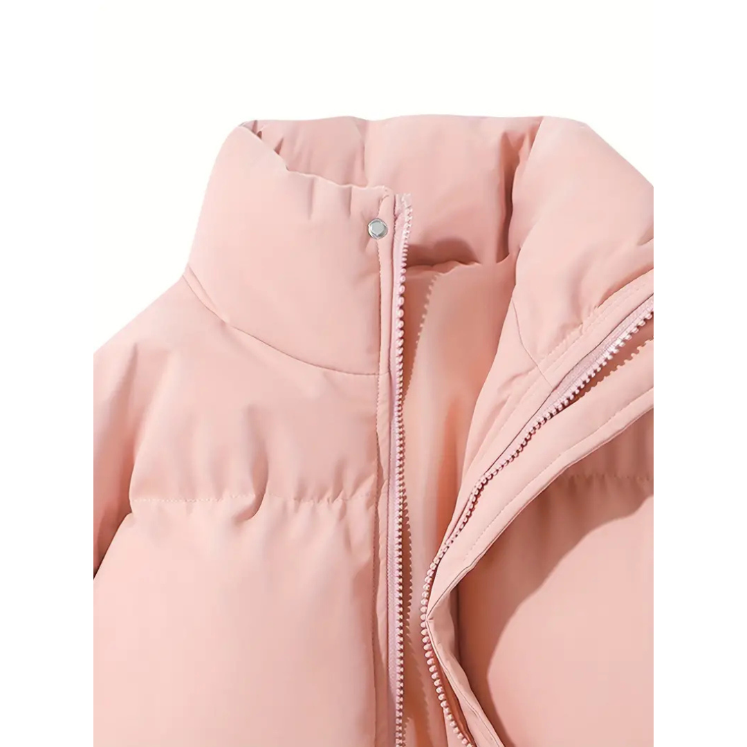 Nicky | Puffer Winterjas | Gewatteerde Jas Met Capuchon En Ritssluiting