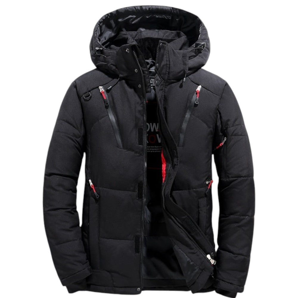 Daan | Heren Thermo Ski Jas | Gewatteerd Warm Waterdicht