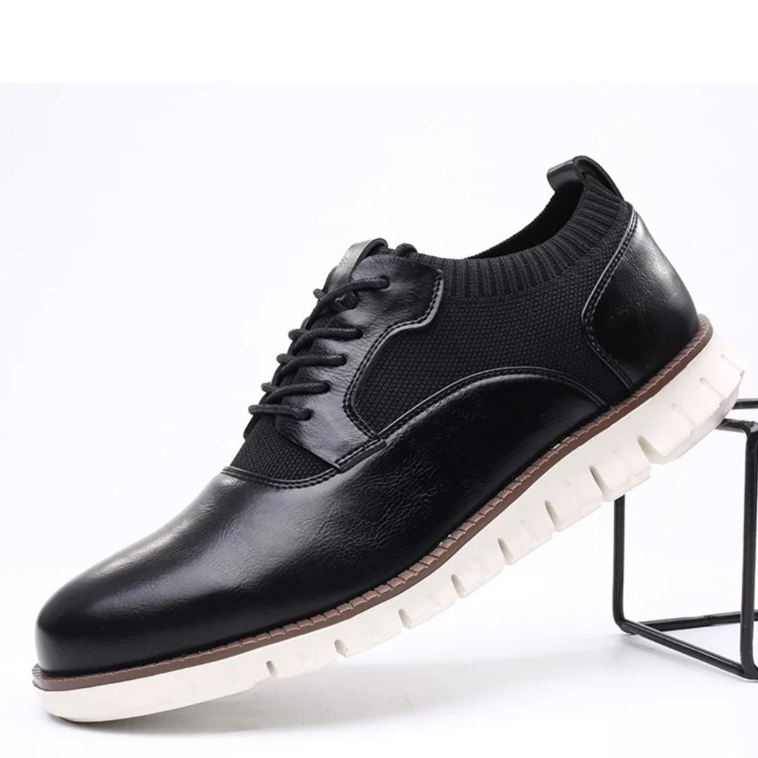 Christof | Heren Casual Veter Sneakers | Lichtgewicht & Ademend