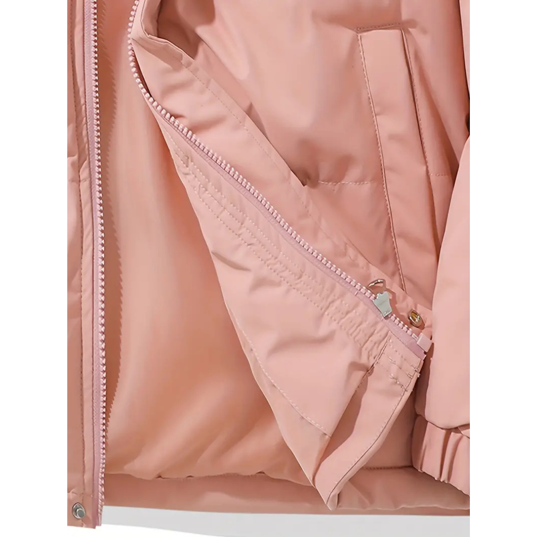 Nicky | Puffer Winterjas | Gewatteerde Jas Met Capuchon En Ritssluiting