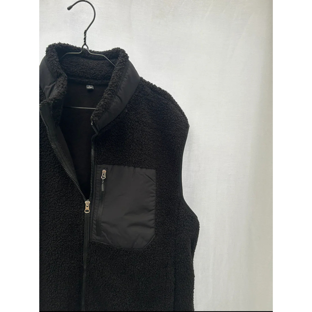 Hendrik | Stijlvol Fleece Vest | Heren Lente- En Herfst Outdoor Werkkleding Multi-Zak Slim Vest