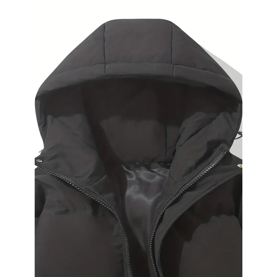 Nicky | Puffer Winterjas | Gewatteerde Jas Met Capuchon En Ritssluiting