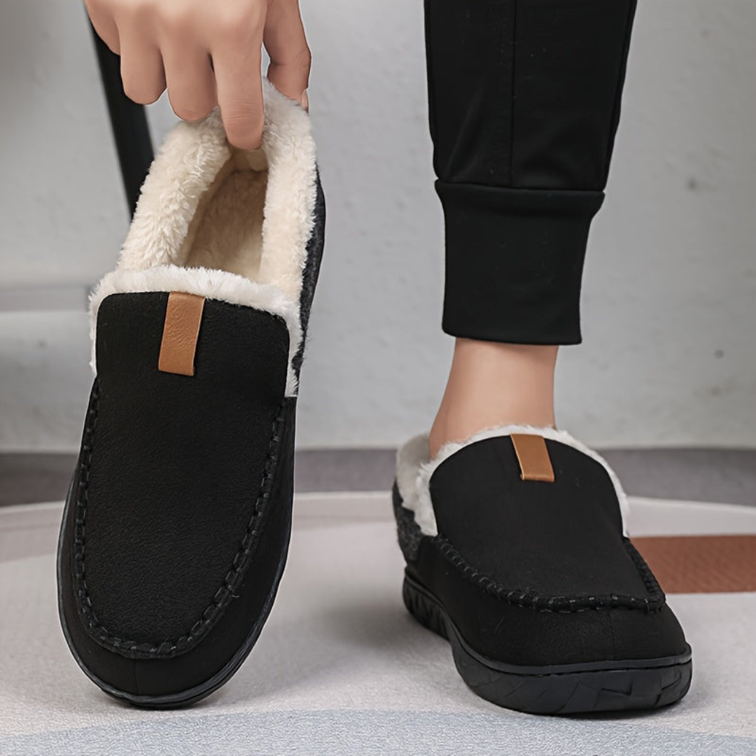 Viggo | Heren Pantoffels Loafers | Casual Instap En Comfortabel voor Binnen & Buiten