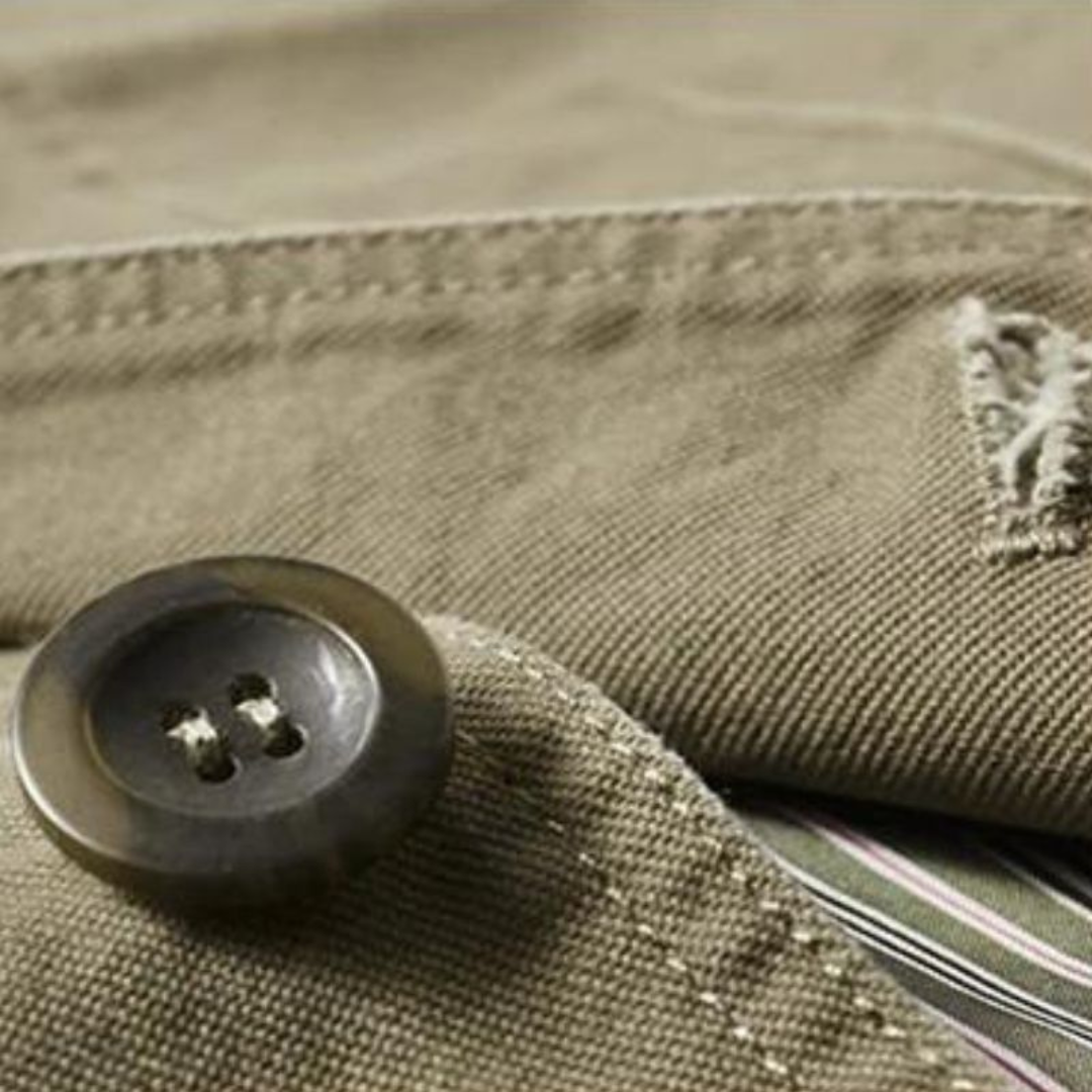 Adrien | Heren Winter Jas | Slim Fit Cargo Blazer Met Lange Mouwen