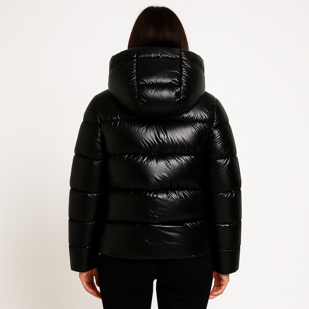 Sofia | Dames Gewatteerde Winter Jas | Verdikte Puffer Donsjas | Winddicht met Capuchon