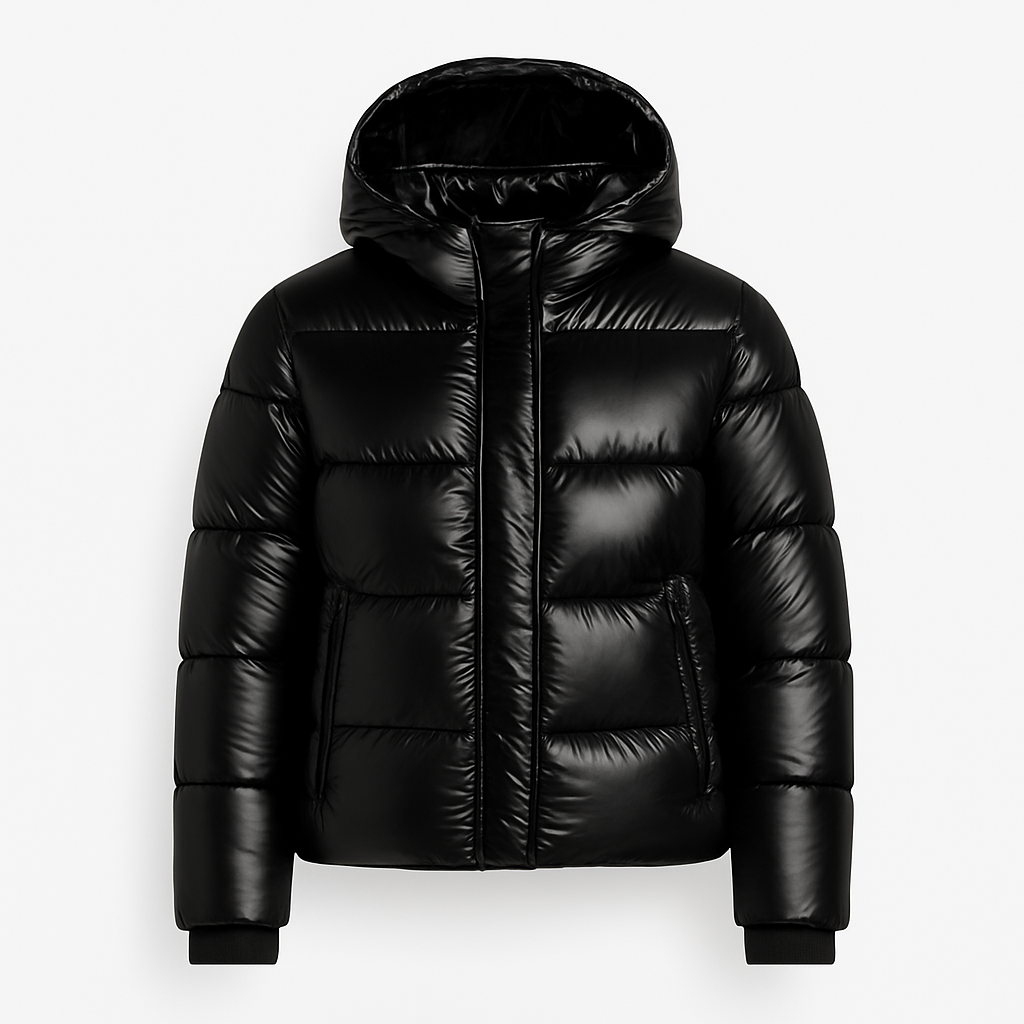 Sofia | Dames Gewatteerde Winter Jas | Verdikte Puffer Donsjas | Winddicht met Capuchon