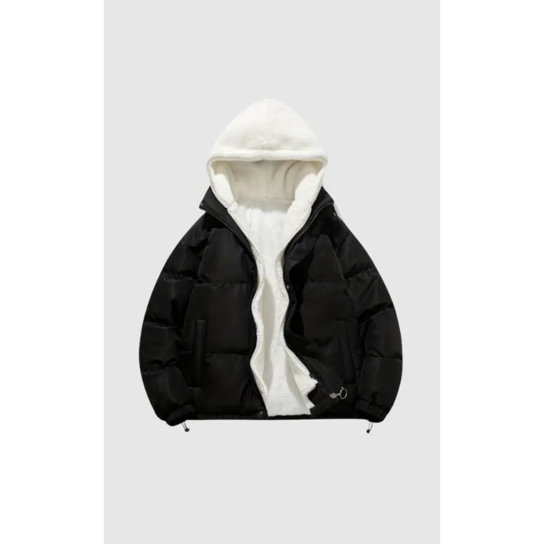 Sam | Winter Jas Met Capuchon En Gevoerde Binnenkant | Verdikte Casual Jas