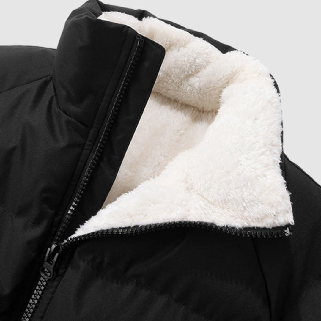 Matt | Heren Puffer Winter Jas | Warm En Gewatteerd Met Opstaande Kraag