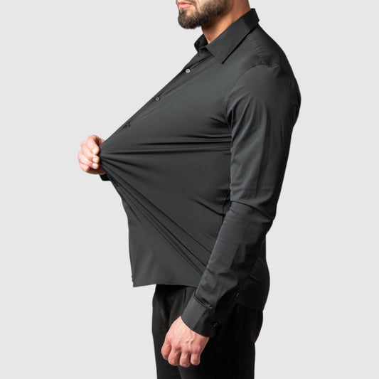 Robert | Heren Overhemd | Kreukherstellend stretchshirt