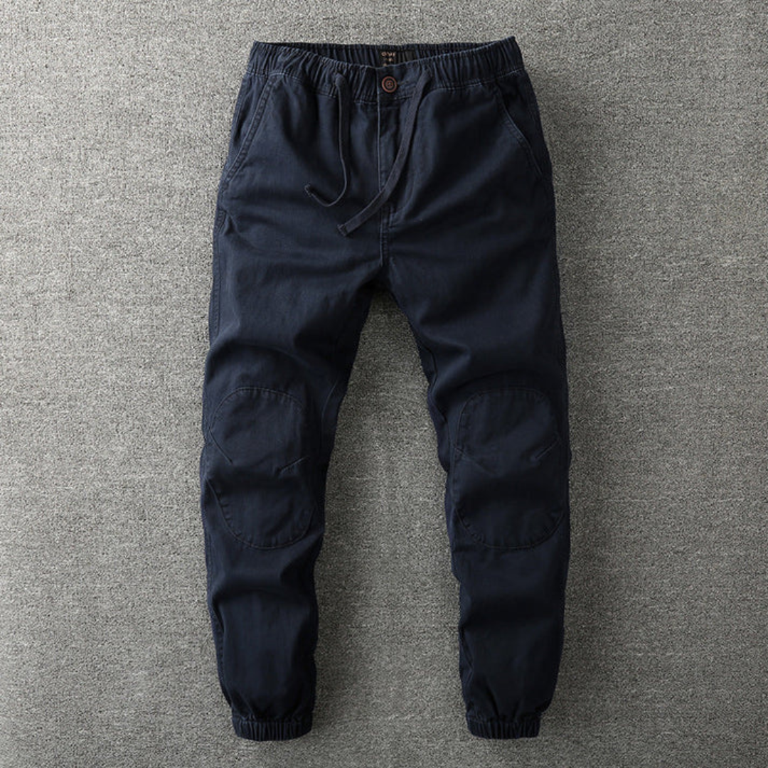 Olivier | Heren Camouflage-Print Cargo Joggingbroek met Koordtaille en Zakken