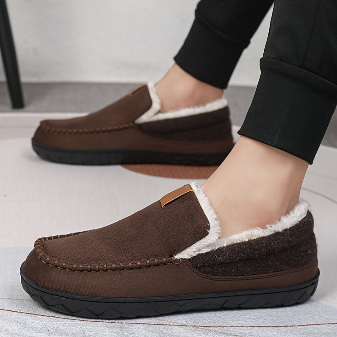 Viggo | Heren Pantoffels Loafers | Casual Instap En Comfortabel voor Binnen & Buiten