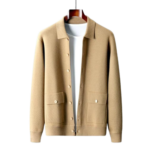 Joris | Heren Cardigan Jas met Lange Mouwen
