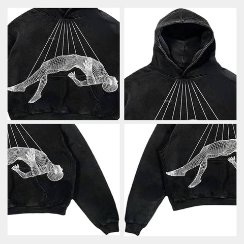 Unisex Graphic Hoodie Collectie – Unieke Prints en Stijlvolle Streetwear