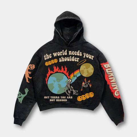 Unisex Graphic Hoodie Collectie – Unieke Prints en Stijlvolle Streetwear