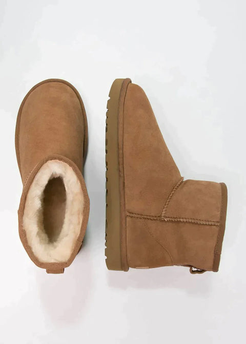 Liv - Wildledergefütterte Stiefelette für Stil und Komfort im Winter