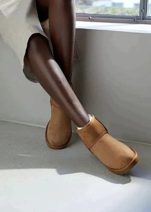 Liv - Wildledergefütterte Stiefelette für Stil und Komfort im Winter